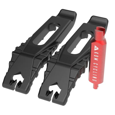 KOM Tyre Lever and Valve Core Tool Combo