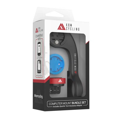 KOM Universal Garmin/Wahoo + GoPro Bike Mount Bundle