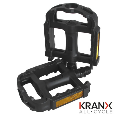 KranX EcoTrek Polymer Bearing Plastic Flat Pedals