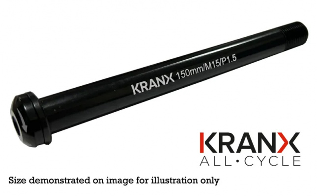 KranX Rear Thru-Axles 12mm x 142mm 165mm Length