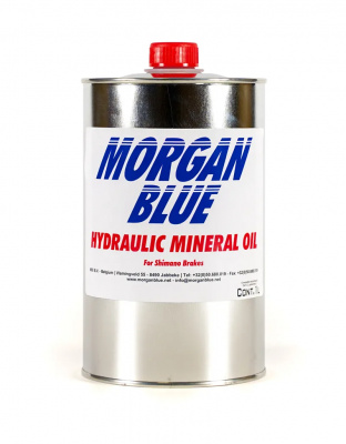 Morgan Blue Hydraulic Mineral Oil 1000cc Bottle