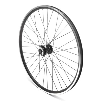 OxWheels Front Bicycle Wheel 29er Black Double Wall Disc Only
