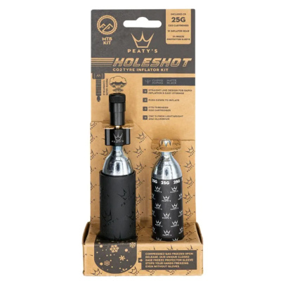 Peatys Holeshot CO2 Bicycle Tyre Inflator MTB 25g