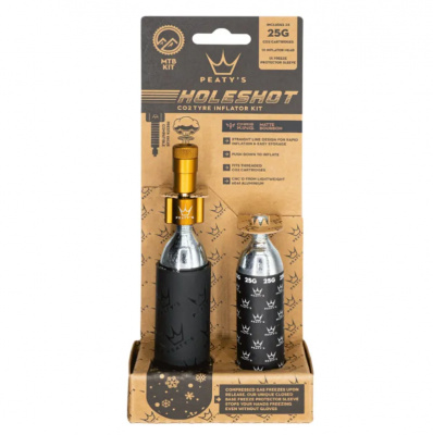 Peatys Holeshot CO2 Mountain Bike Tyre Inflator 25g