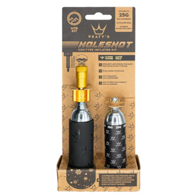 Peatys Holeshot CO2 Mountain Bike Tyre Inflator 25g