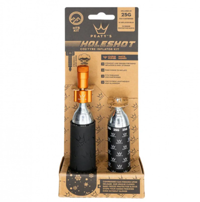 Peatys Holeshot CO2 Mountain Bike Tyre Inflator 25g
