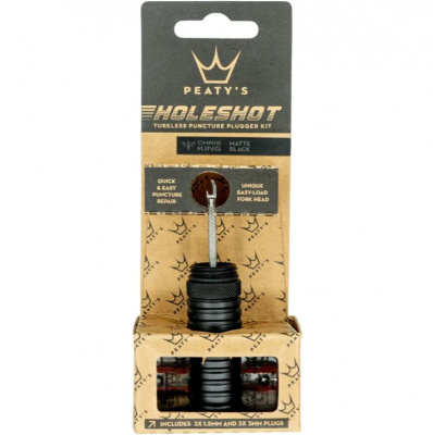 Peatys Holeshot Tubeless Puncture Plugger Kit