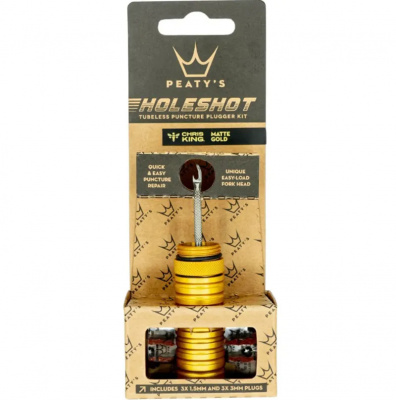Peatys Holeshot Tubeless Tyre Puncture Plugger Kit
