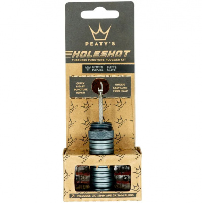 Peatys Holeshot Tubeless Tyre Puncture Plugger Kit