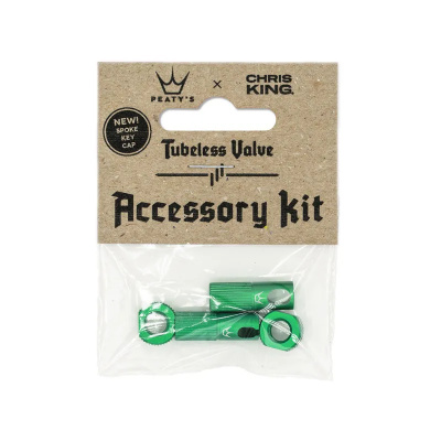 Peatys x Chris King Tubeless Valve Accessory Kit