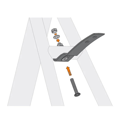 SKS Beavertail/Velo Top-Down Drill Bracket