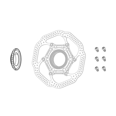 SRAM Hub Centerlock Rotor Disc Lockring