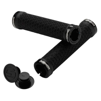 SRAM Locking Handlebar Grips with 2 Clamps and End Plugs