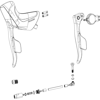 SRAM Rival eTap AXS D1 Spare ED Exchange Kit Left