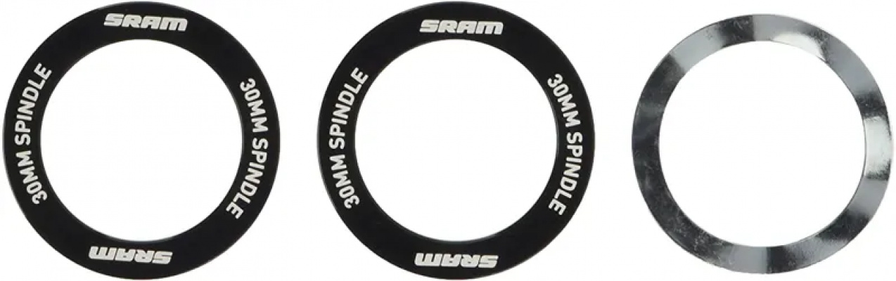 SRAM Road Spare Bottom Bracket Shield and Wave Washer Assy BB30 Bearing
