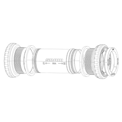 SRAM Spare Bottom Bracket Spindle Spacer BB30