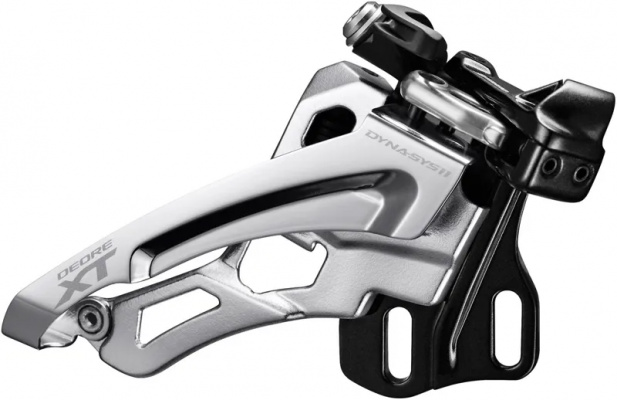 Shimano Deore XT M8000-E Triple Front Derailleur E-Type Side Swing Front Pull