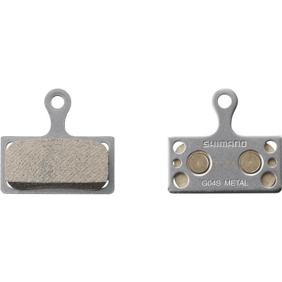 Shimano G04S-RX Disc Brake Pads and Spring Metal Sintered Pad Steel Back