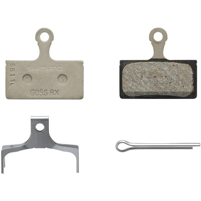 Shimano G05S-RX Disc Pads and Spring Steel Back Resin