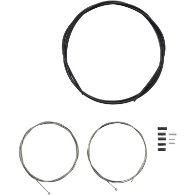 Shimano Road Gear Cable Set with Stainless Steel Inner Wire