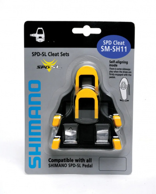 Shimano SM-SH11 SPD SL-Cleats, Centre Pivot Floating