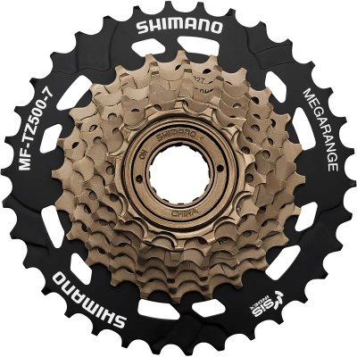 Shimano Tourney MF-TZ500 7-Speed Multiple Freewheel 14-34T