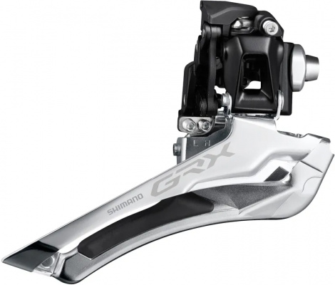 Shop Soiled: Shimano GRX FD-RX400 Front Mech 10-Speed Double 11-Speed Braze-On