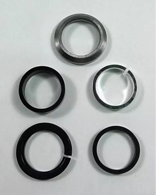 Specialized S122500011 Headset Complete Int with Split Crown Race/Alloy Spacer