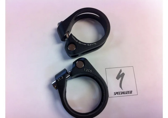 Specialized S134700002 MY13 Road Alloy Seatpost Clamp with Ti Bolt 31.2mm