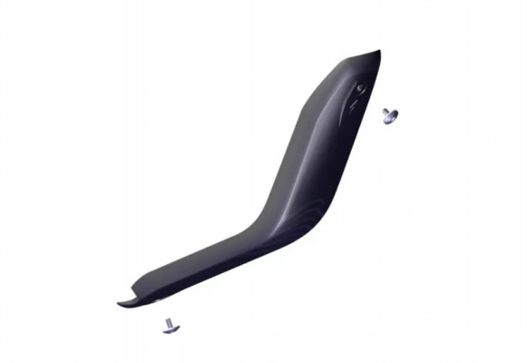 Specialized S199900091 MY20 Enduro Carbon Downtube Protector