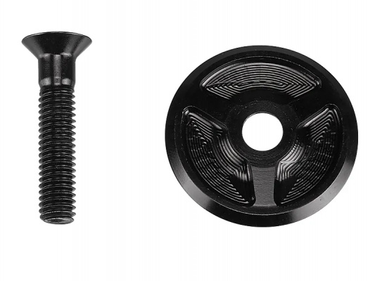 Specialized S202500013 Road 1-1/8 inch Top Cap with Alloy Bolt SPL-134920-BK