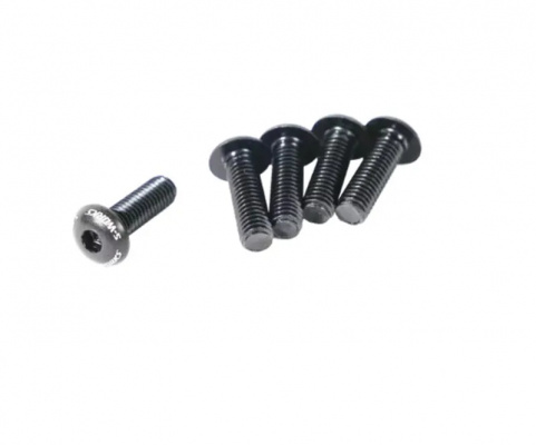 Specialized S220500004 S-Works Water Bottle Cage Bolts M5x0.8Px16L Alloy