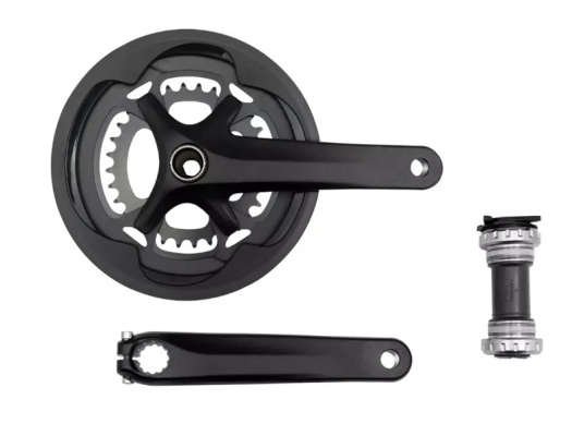Specialized S221600031 Sub-Compact Crankset 175mm Alloy BSA 24mm Spindle