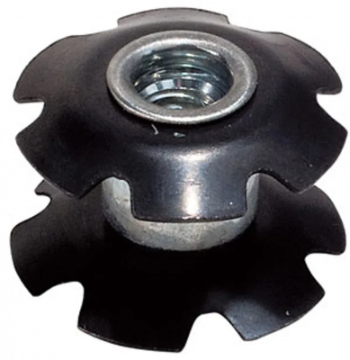 Weldtite A/Headset Star Washer Nut 1 1/8 inch