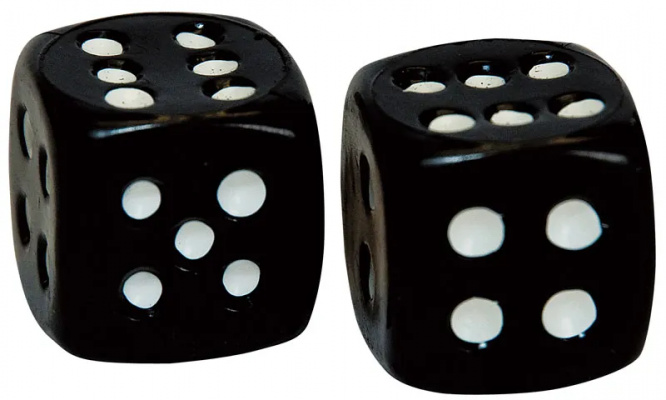 Weldtite Dice Tyre Valve Caps