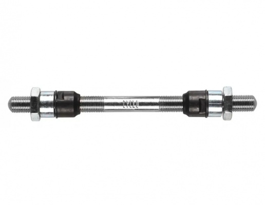 Weldtite Hub Spindle 9.0mm x 140mm Nutted RNH331 Axle Cromo