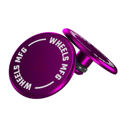 Wheels Manufacturing Purple Thru-Axle Caps