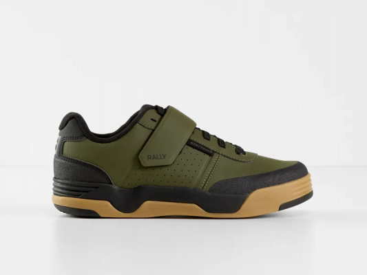 2021 Bontrager Rally MTB Shoes in Olive Green