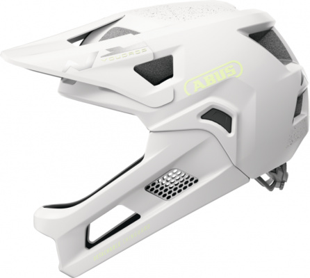 ABUS Kids 48-55cm YouDrop FF MTB Helmet in Lemon White
