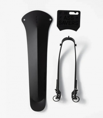 Ass Savers Win Wing 2 Road Fender in Stealth Black