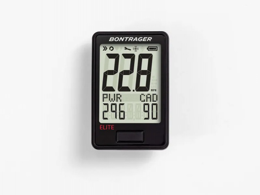 Bontrager RIDEtime Elite Cycling Computer in Black