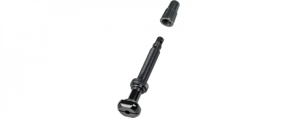 Bontrager Tubeless 50mm Presta Valve in Black