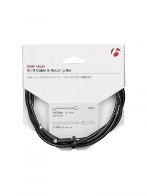 Bontrager Universal Shift 4mm Cable/Housing Set In Black