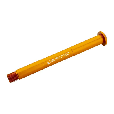 Burgtec Fox Fork Pre-2021 Axle 15x110mm in Iron Bro Orange