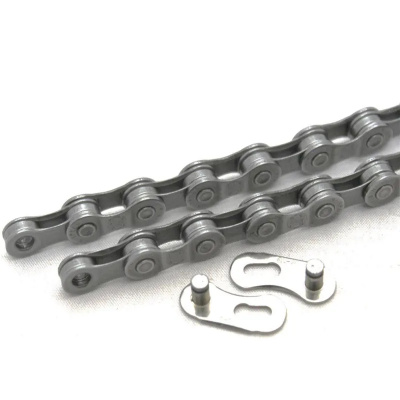 Clarks 9 Speed Anti-Rust Chain w/QR Link in Silver