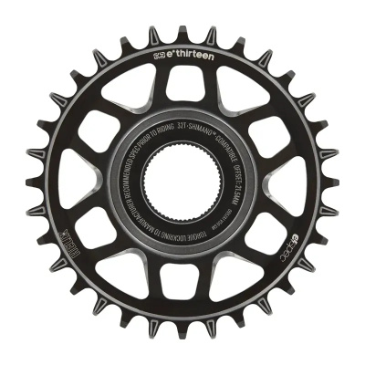 E-Thirteen Helix Core Espec Chainring 32-tooth 55mm Chainline in Black