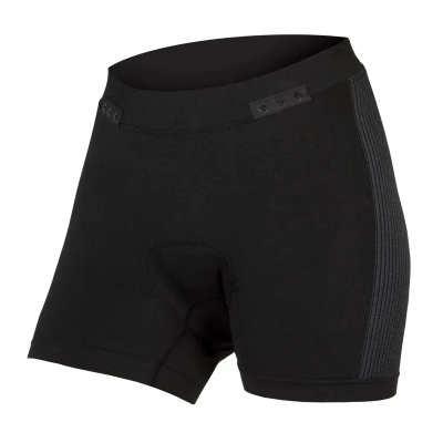 Endura Engineered Padded Womens Clickfast Boxer Shorts in Black