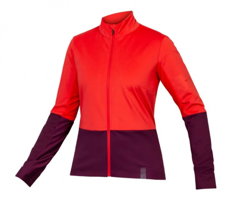 Endura FS260 Jetstream Women's Long Sleeve Jersey in Aubergine
