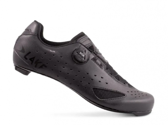 Lake CX219 Road Shoes in Black