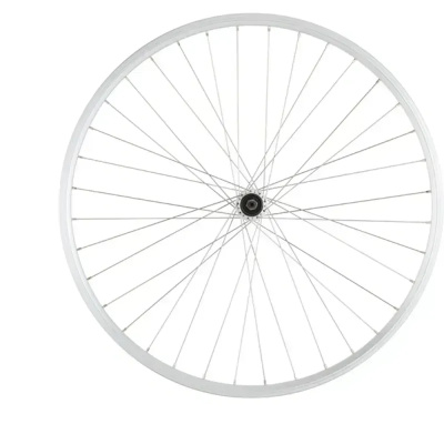 M Part Wheels 700c 135mm Hybrid Rear QR Cassette Wheel in Silver